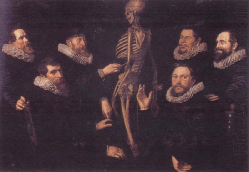 The Anatomy Lesson of Dr.Sebastian Egbertsz.de Vrij, REMBRANDT Harmenszoon van Rijn